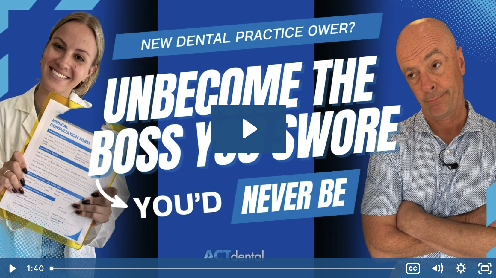 New Dental Practice Owner? The Boss You Swore You'd Never